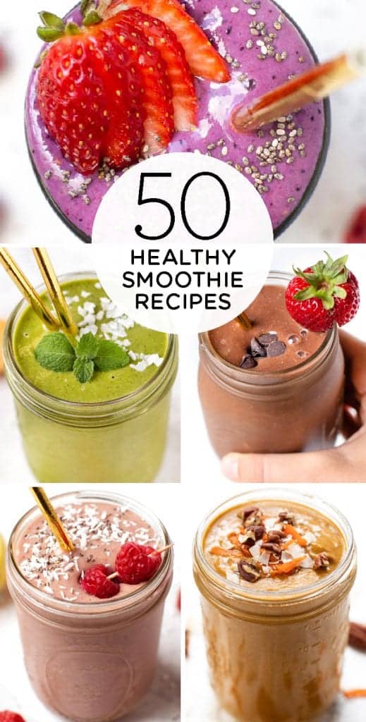 50 healthy smoothie recipes