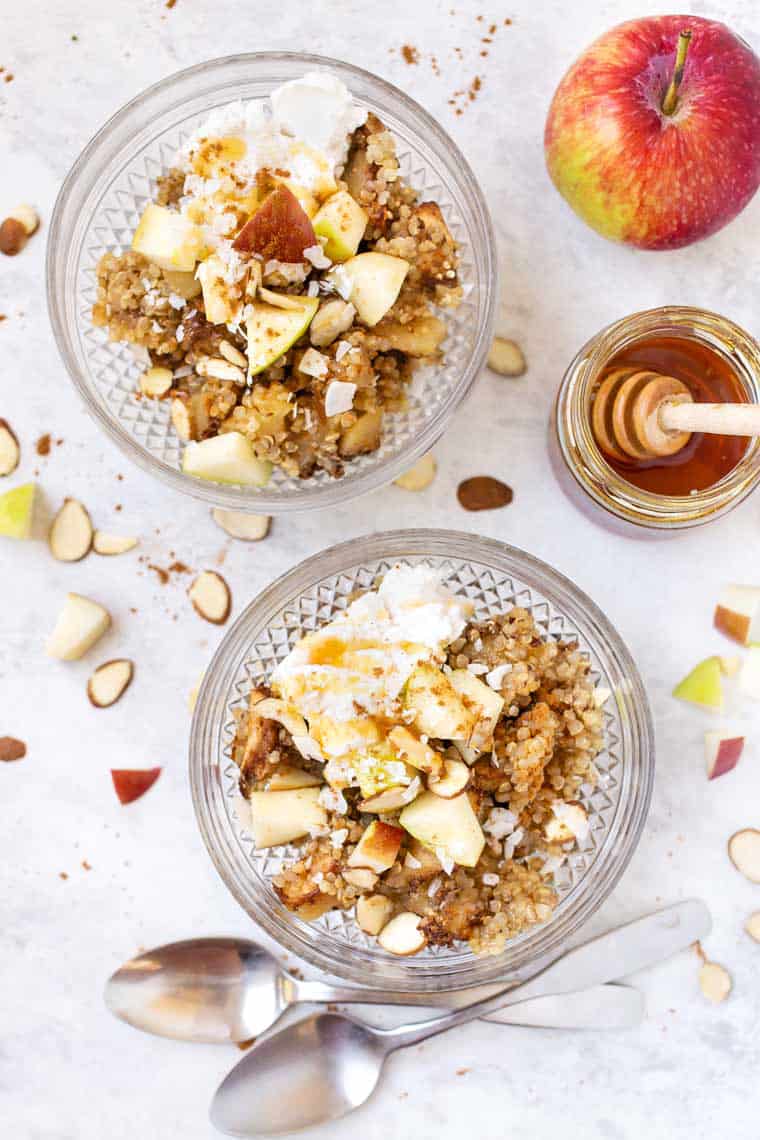 Apple Quinoa Breakfast Bake 