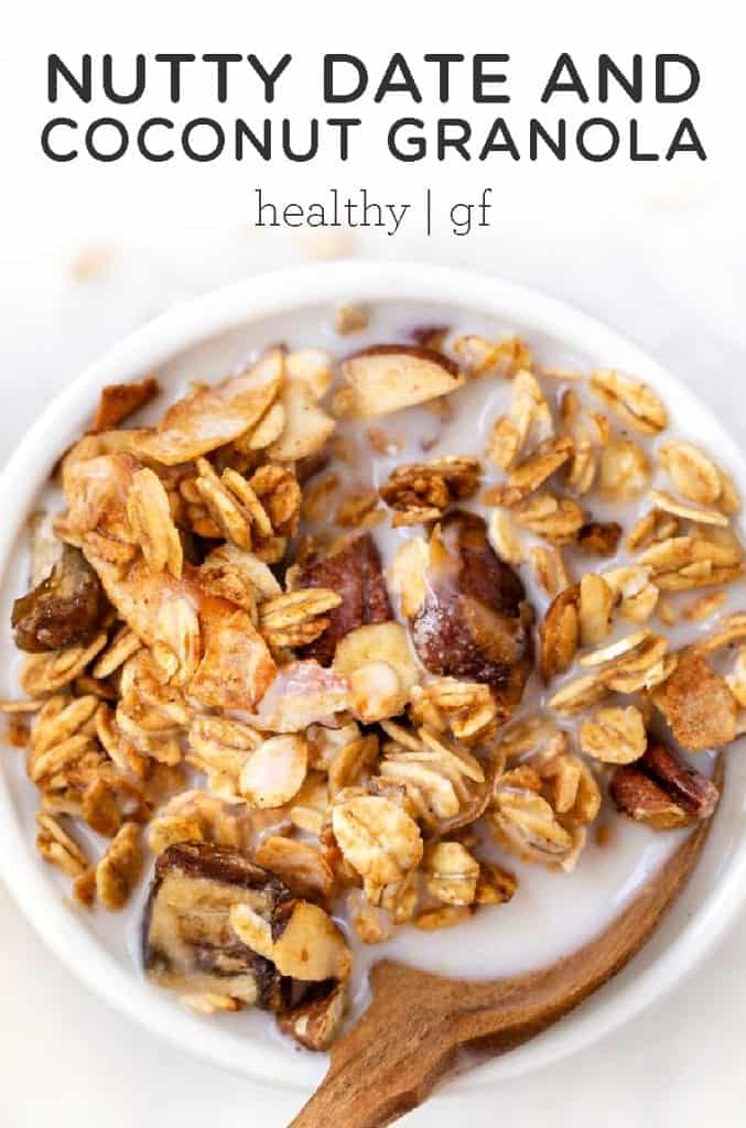 Date coconut granola