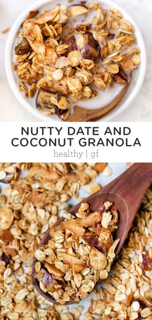 Date coconut granola