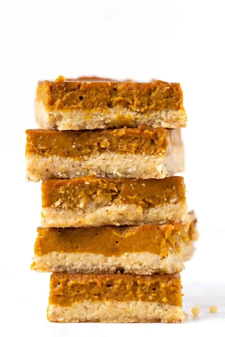 Easy Gluten-Free Pumpkin Pie Bars