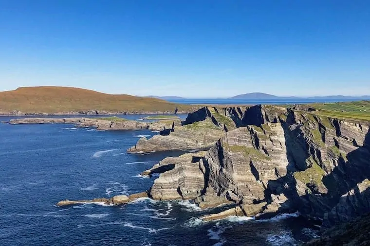 Kerry Cliffs part of Ireland Itinerary