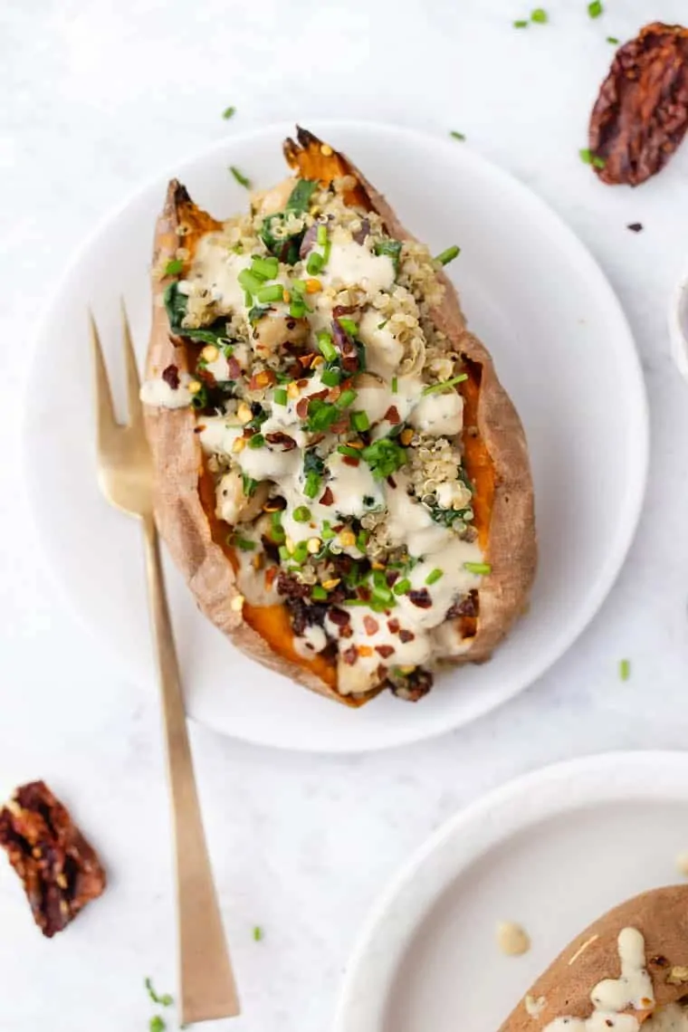 How to make Stuffed Sweet Potatoes