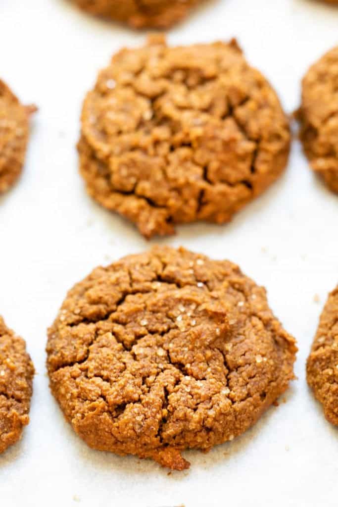 Healthy Peanut Butter Pumpkin Cookies