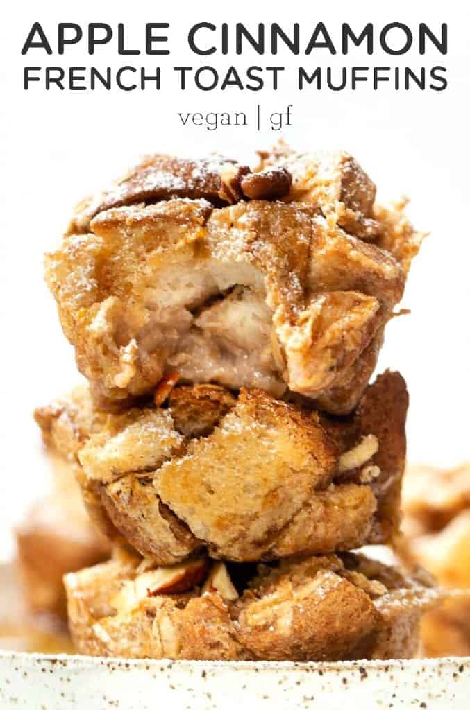 apple cinnamon french toast muffins