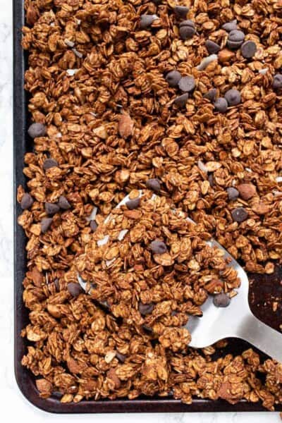 Chocolate Oil Free Granola Recipe