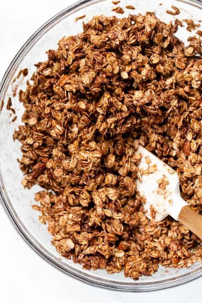 Chocolate Almond Butter Granola [Oil Free, Vegan & GF] Simply Quinoa