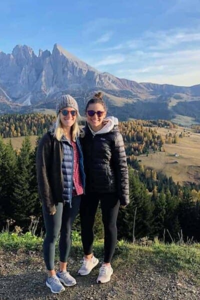 Hiking in the Dolomites in October