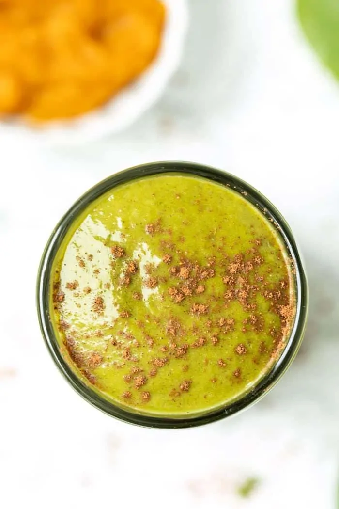 Healthy Pumpkin Spinach Smoothie