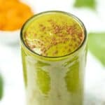 Healthy Pumpkin Pie Green Smoothie