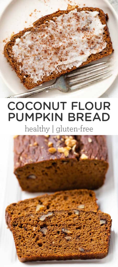 Coconut Flour Pumpkin Bread