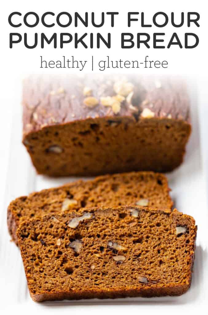 Coconut Flour Pumpkin Bread