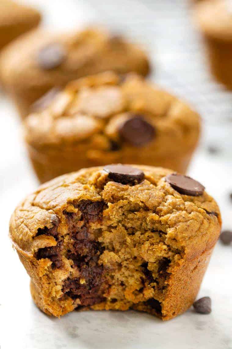 Pumpkin Chocolate Chip Muffins