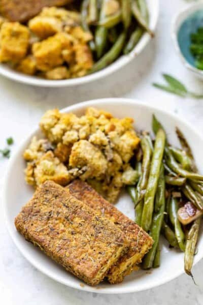 Herb Crusted Tofu Recipe