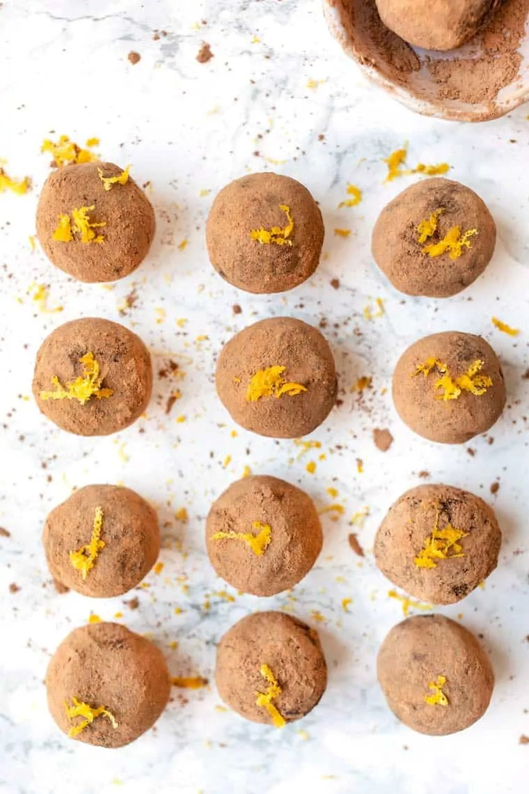 Vegan Chocolate Orange Truffles Recipe