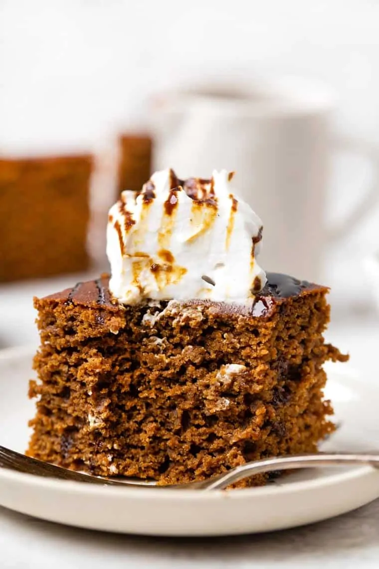Bite of Healthy Gingerbread Cake