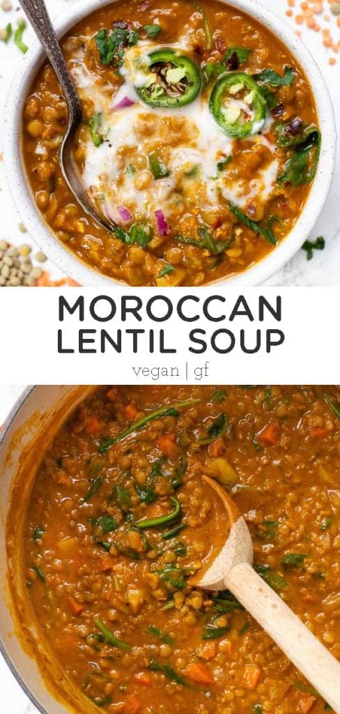 detox moroccan lentil soup
