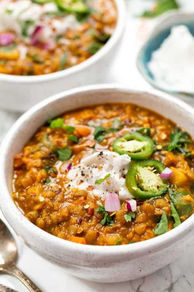 Bowl of Detox Lentil Soup