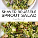 Shaved Brussels Sprout Salad