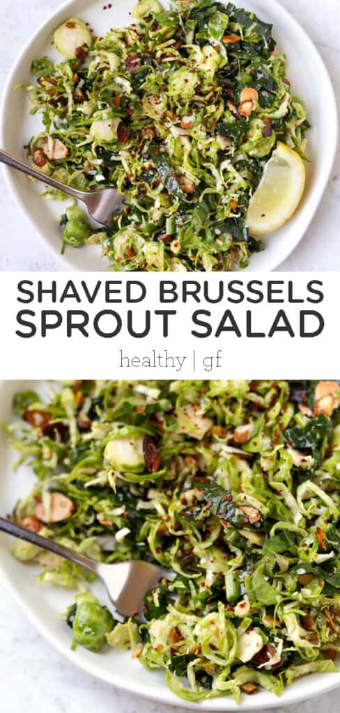 Shaved Brussels Sprout Salad