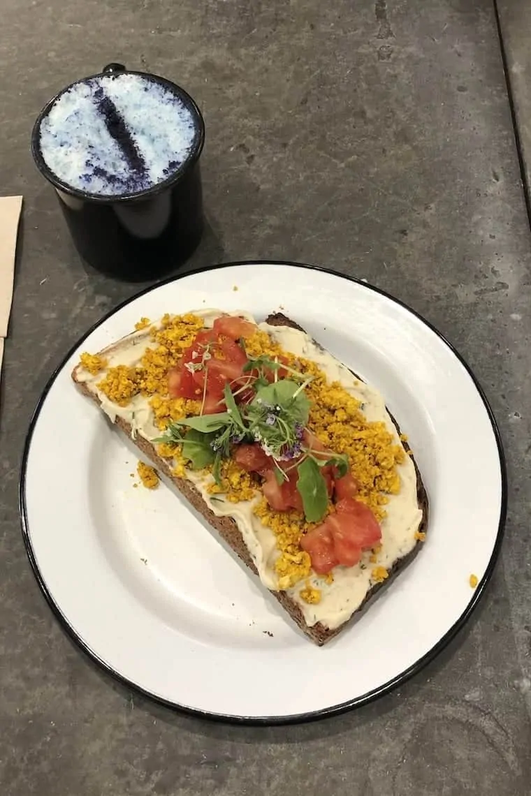 Vegan Breakfast in Lisbon Portugal