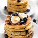 Blueberry Protein Pancakes