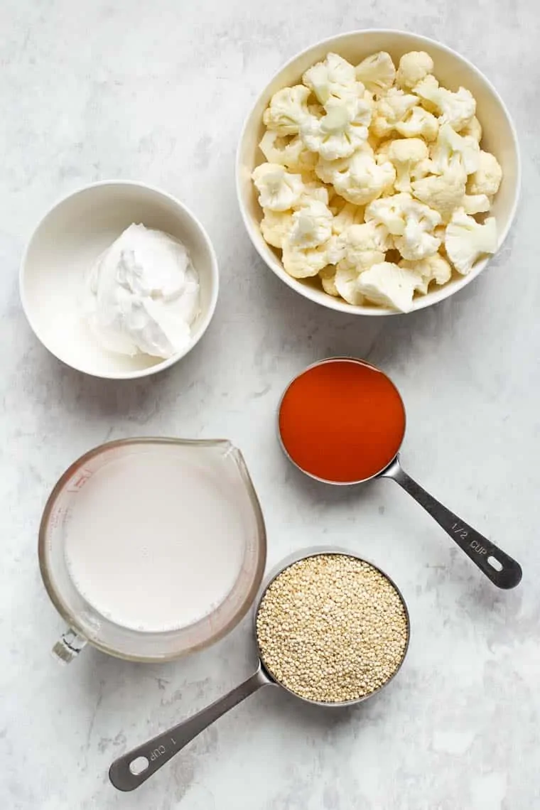 Ingredients for Quinoa Casserole