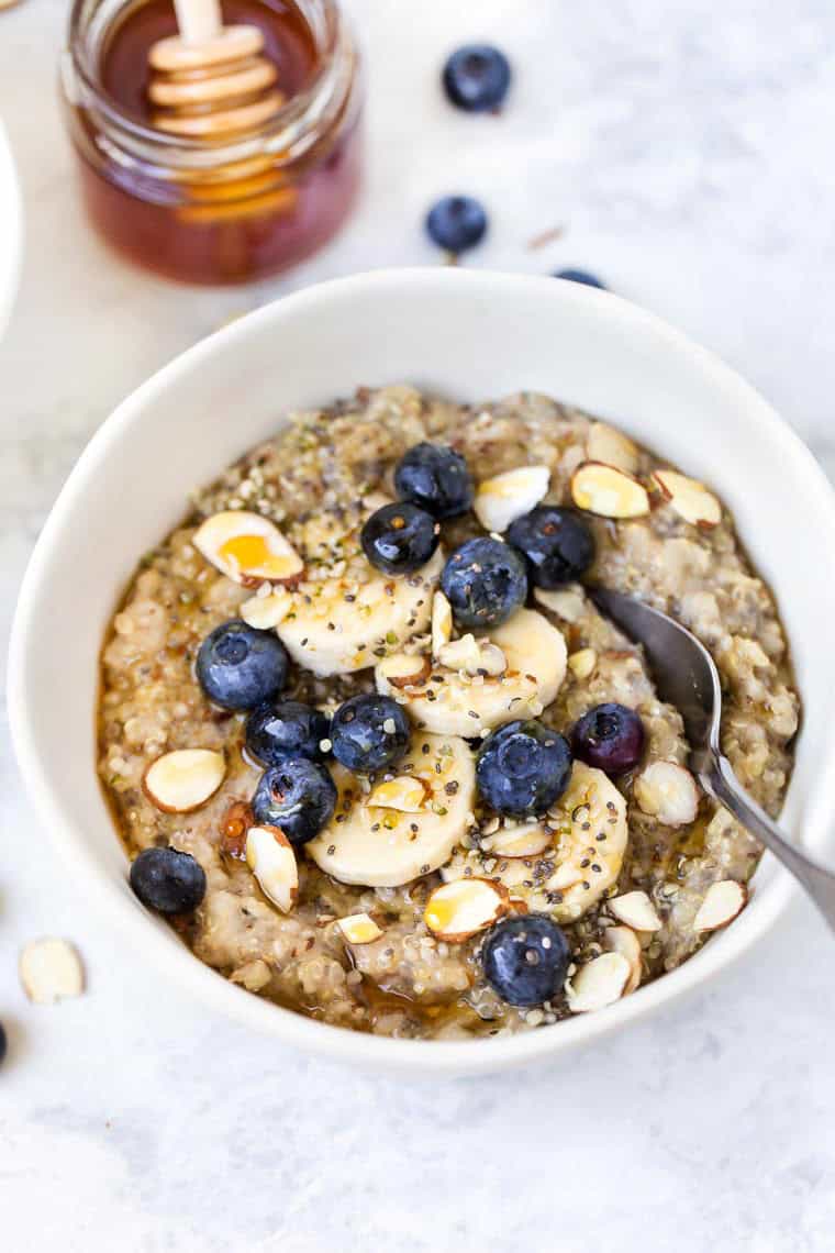 The Ultimate Superfood Quinoa Porridge - Simply Quinoa