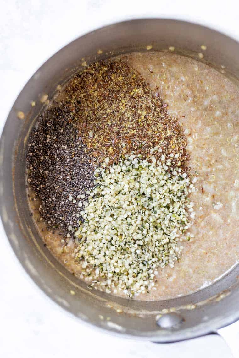 Ingredients for Quinoa Porridge