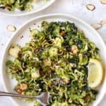 Vegan Brussels Sprout Salad Recipe