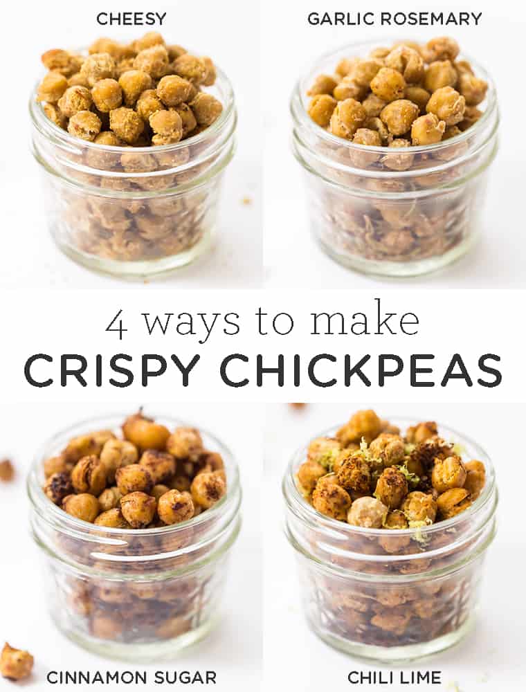 4 Ways to Make Crispy Chickpeas