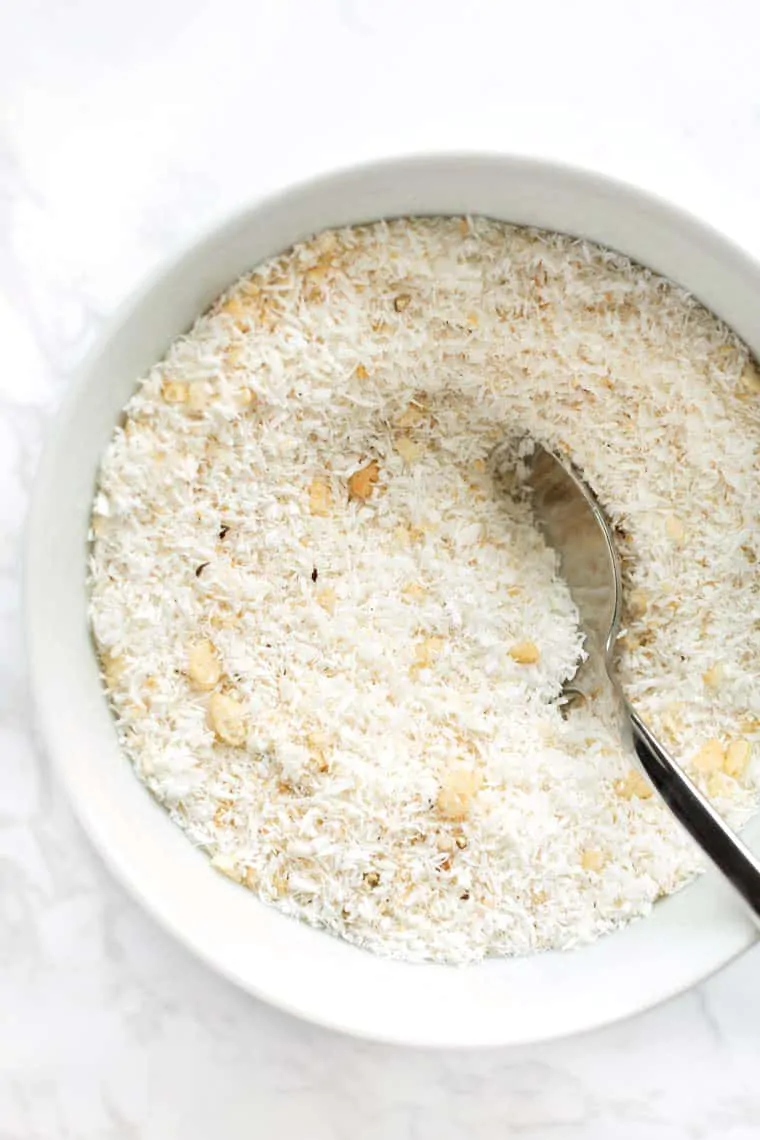 Ingredients in Coconut Breading