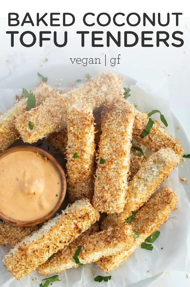 Baked Coconut Tofu Tenders