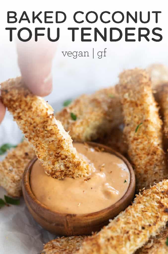 Baked Coconut Tofu Tenders