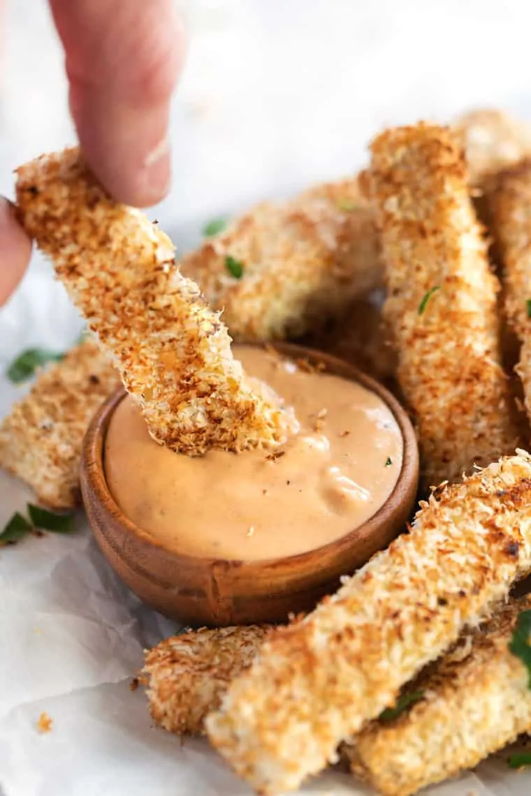 Vegan Baked Tofu With Coconut