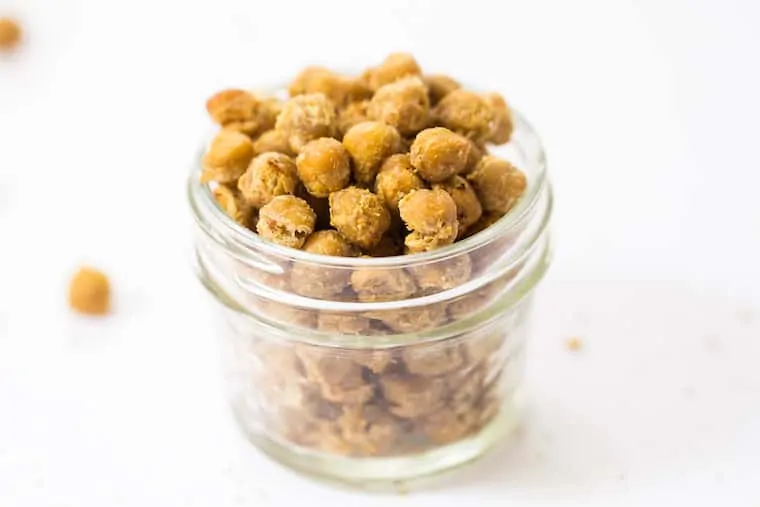 Cheesy Crispy Chickpeas