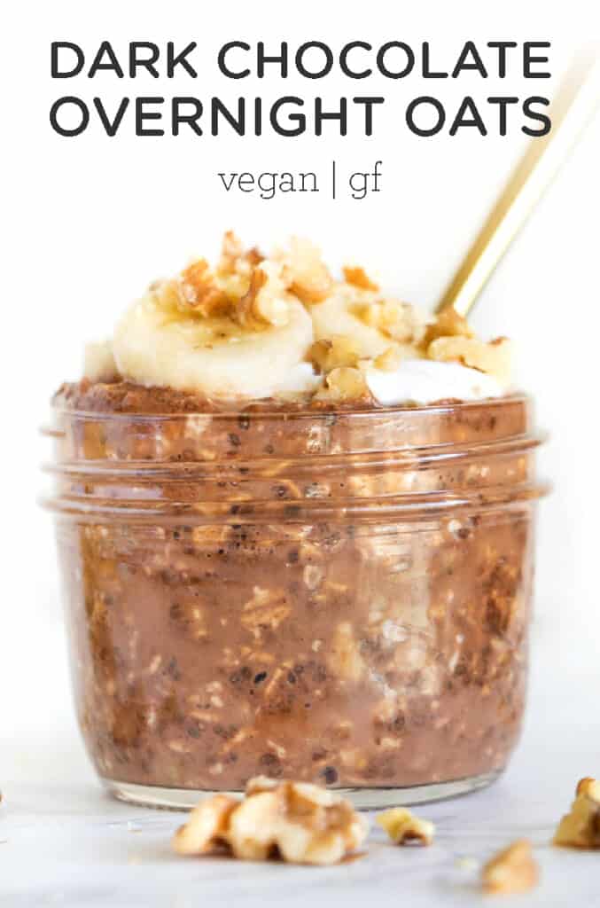 Dark Chocolate Overnight Oats