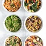 Healthy Quinoa Bowls 6 Ways