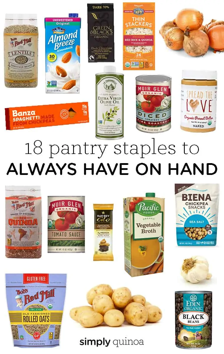 Healthy Pantry Staples (The Ultimate List) - Organize Yourself Skinny