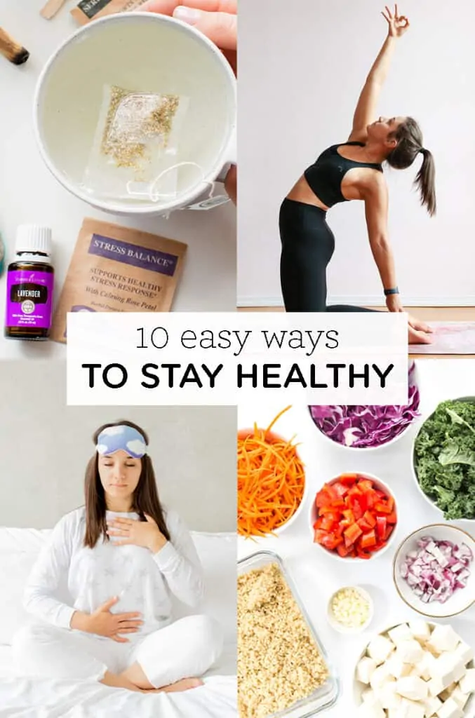 10 easy ways to stay healthy