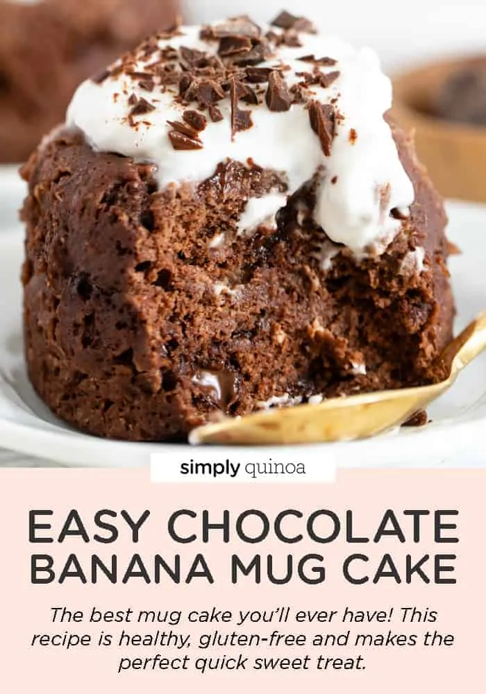 Easy Chocolate Banana Mug Cake