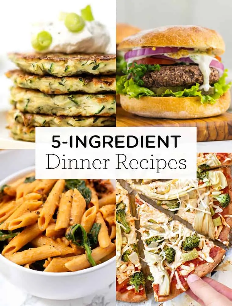 Healthy 5-Ingredient Dinner Recipes