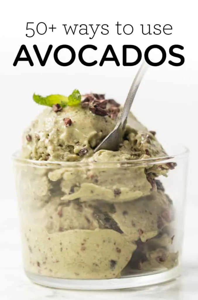 Avocado Mint Chip Ice Cream