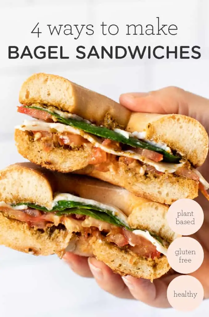4 Ways to Make Bagel Sandwiches