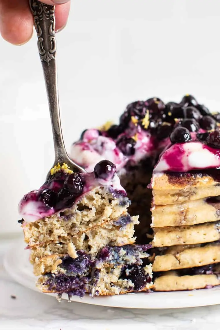 Gluten-Free Blueberry Pancakes