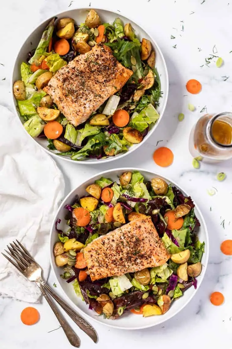 The Best Healthy Salmon Salad