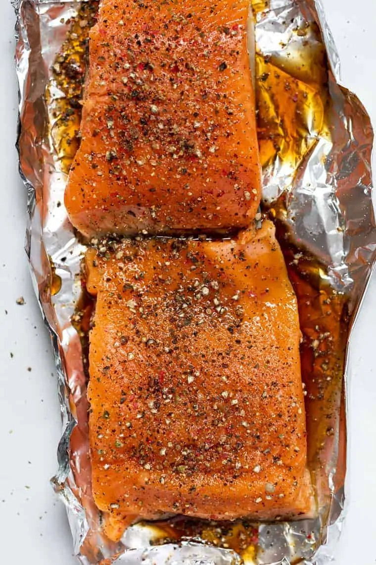 How to make Baked Pepper Salmon