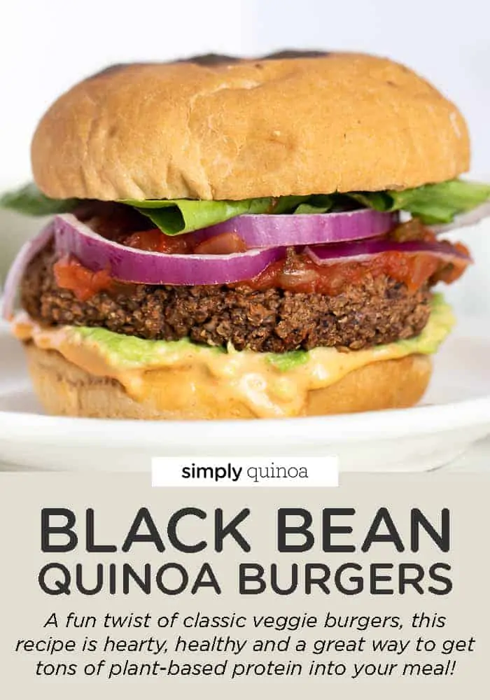 Black Bean Quinoa Burgers