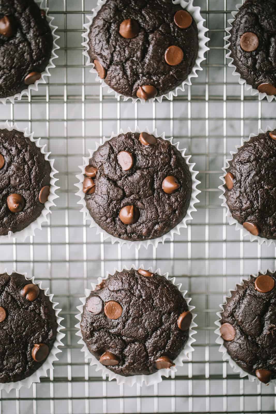 Black Bean Brownie Muffins