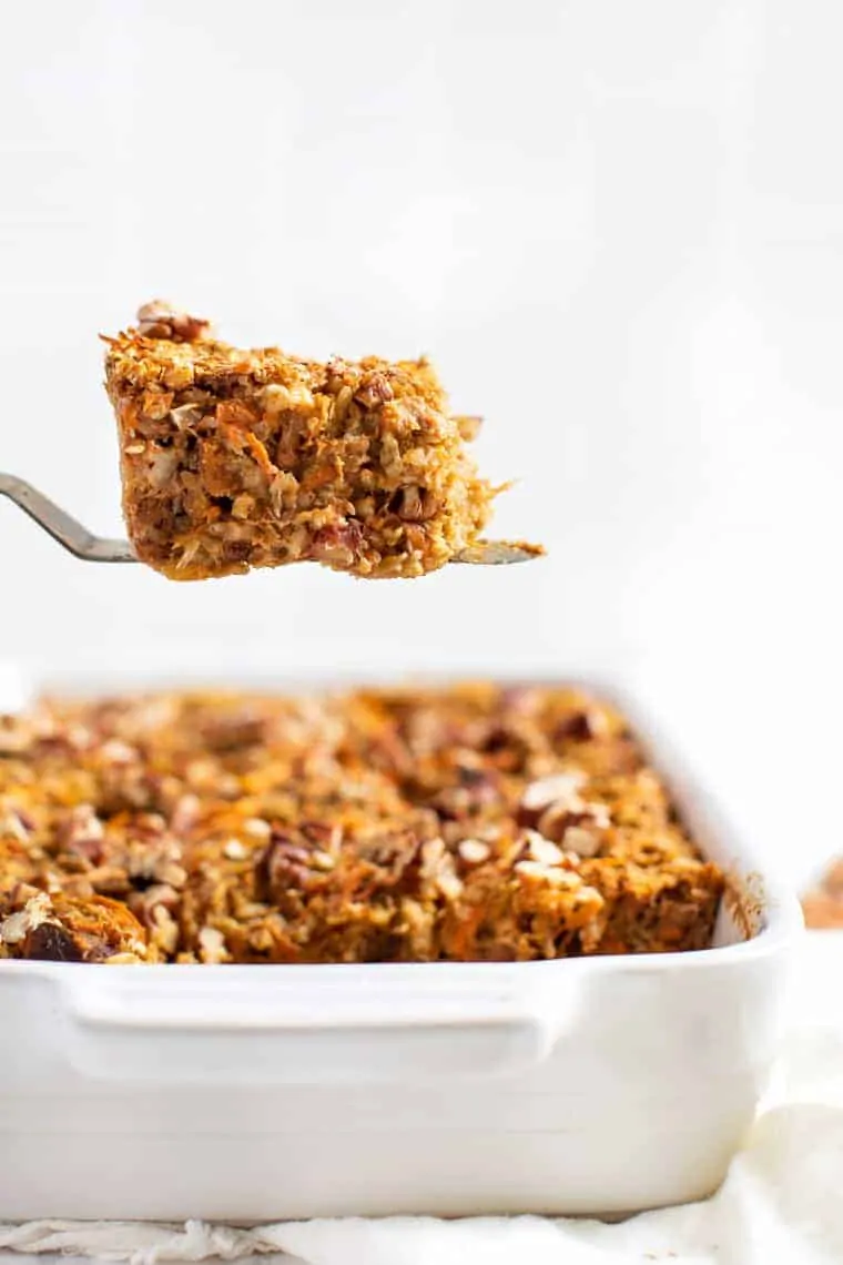 Baked Oatmeal with Carrots
